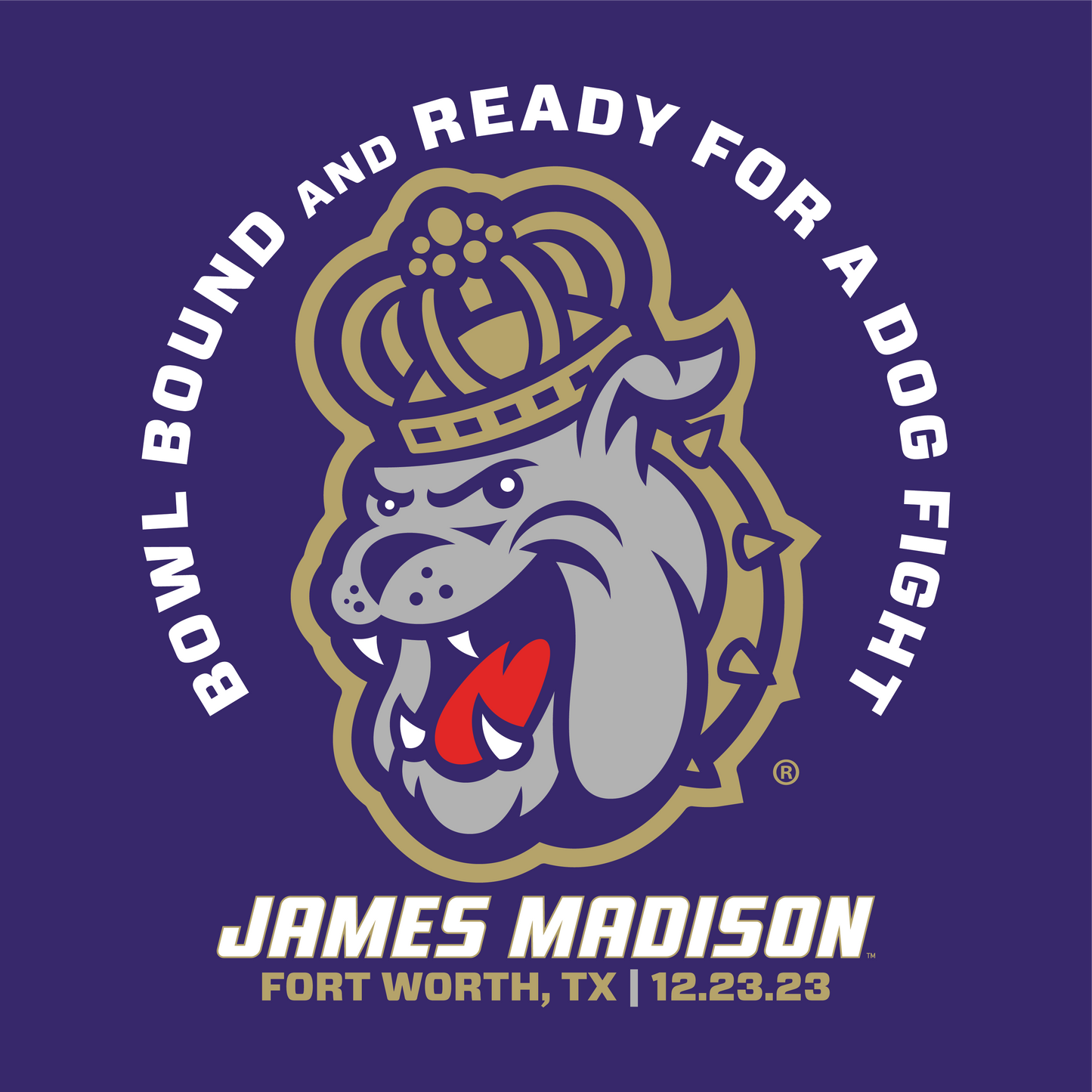 Classic - JMU Armed Forces Bowl Hooded Sweatshirt