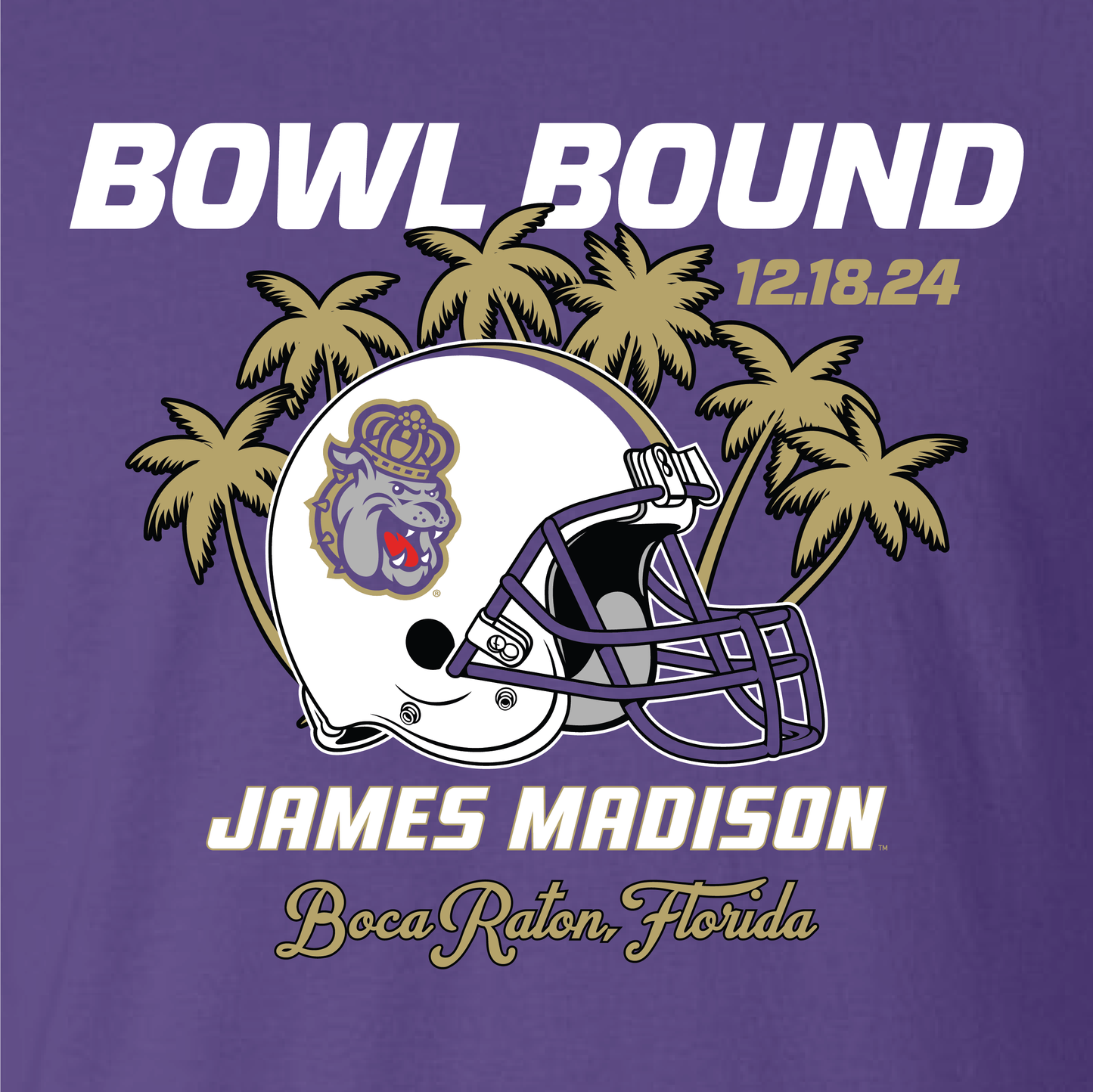 JMU Boca Raton Bowl Short Sleeve T-Shirt