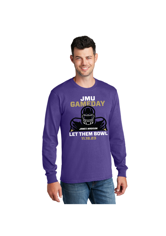 THE Officially Licensed JMU GAMEDAY Long Sleeve T-Shirt