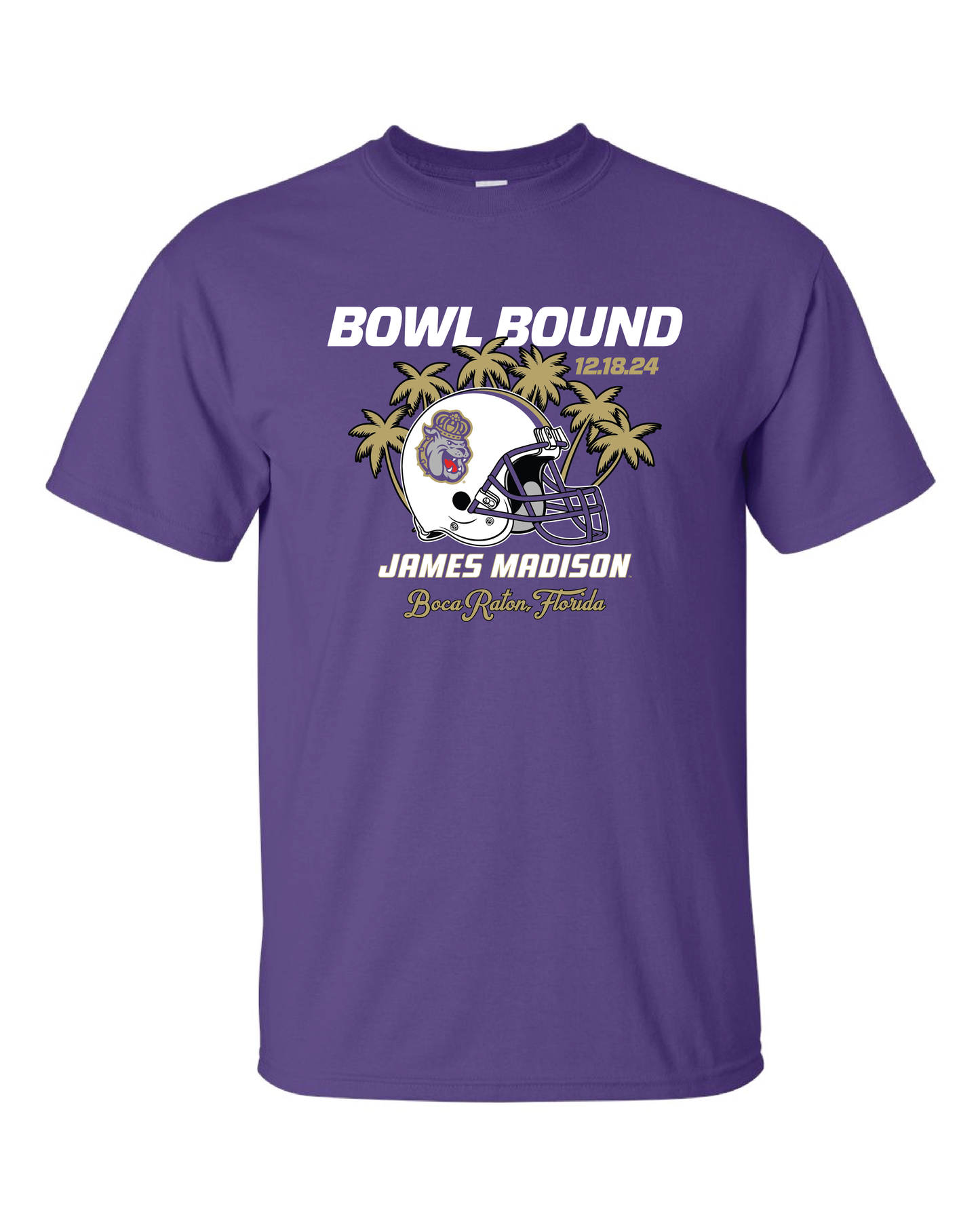 JMU Boca Raton Bowl Short Sleeve T-Shirt