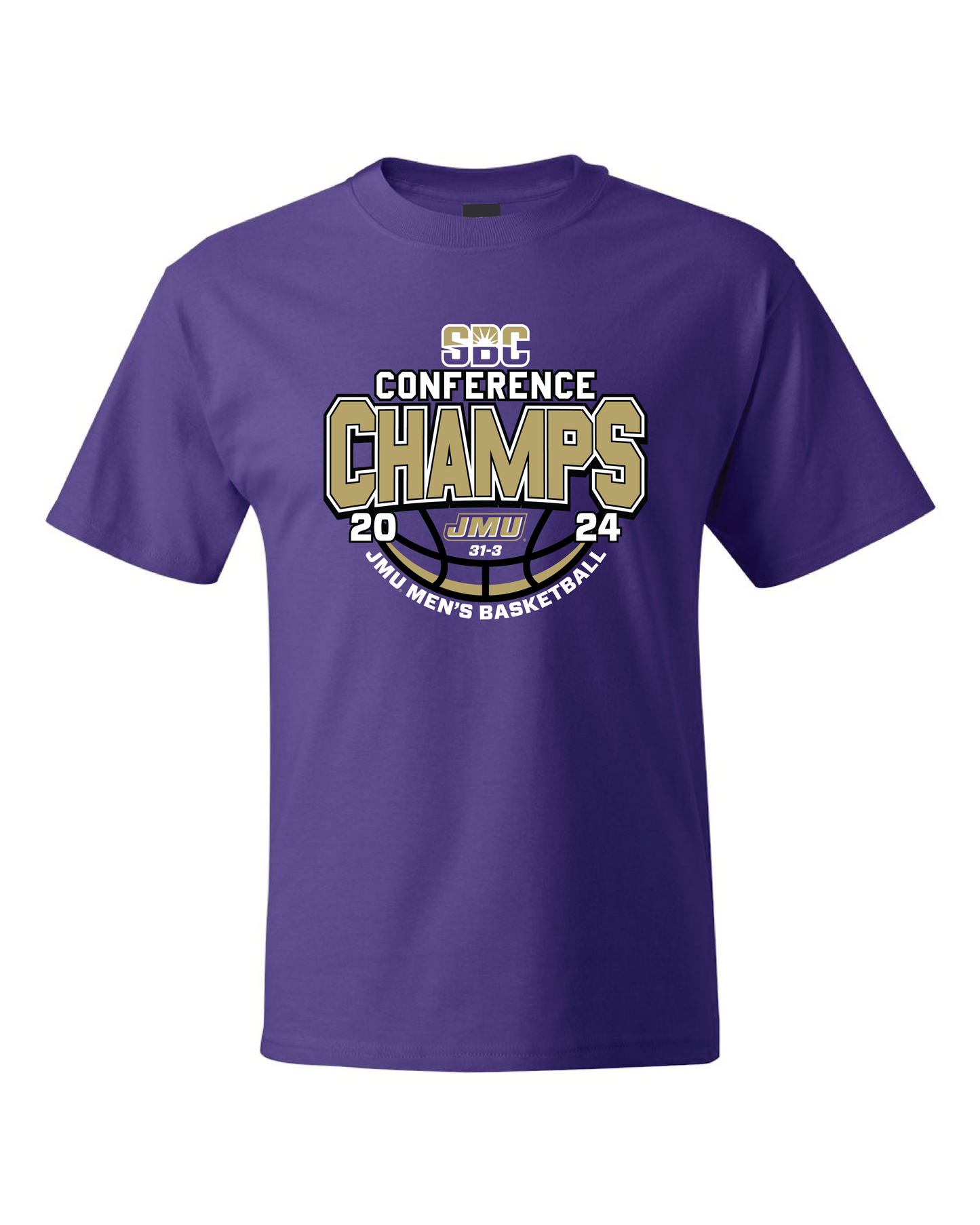 Classic - JMU Men's Basketball SBC Champs T-Shirt