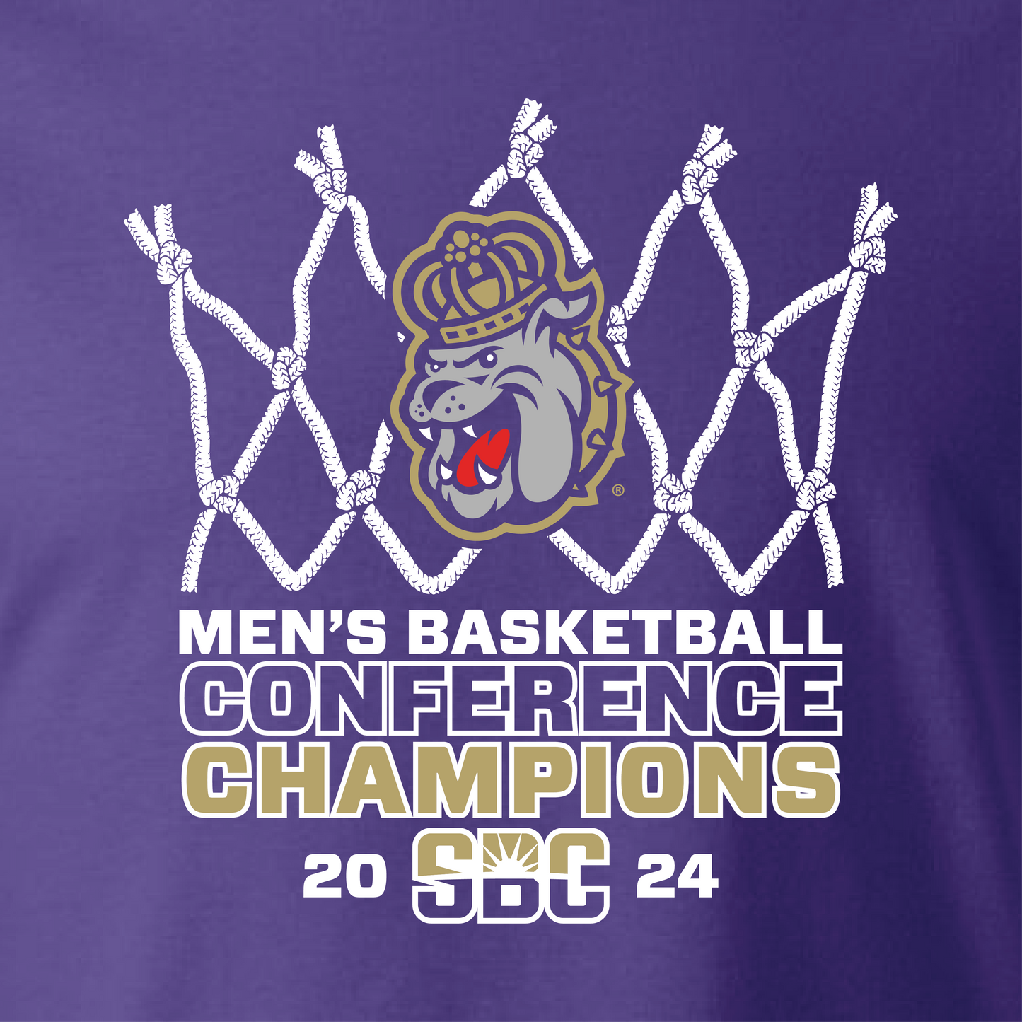 JMU Men's Basketball SBC Champions Hooded Sweatshirt
