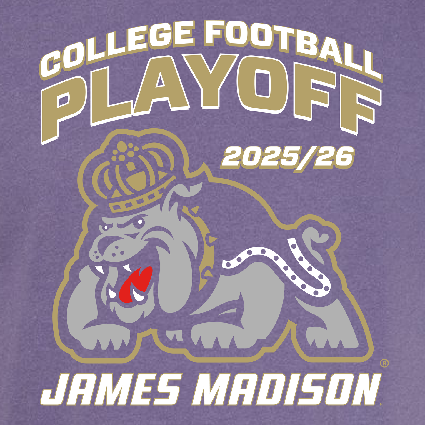 JMU Classic CFP - Comfort Colors Long Sleeve Shirt