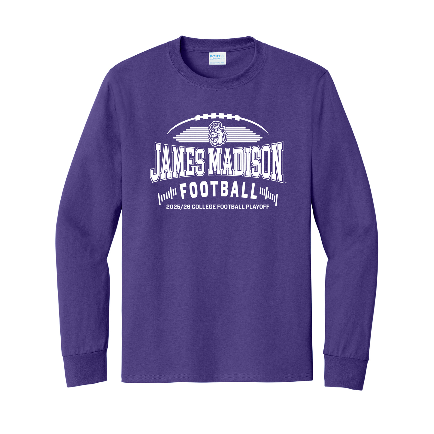 JMU White Out CFP - Long Sleeve Cotton Shirt