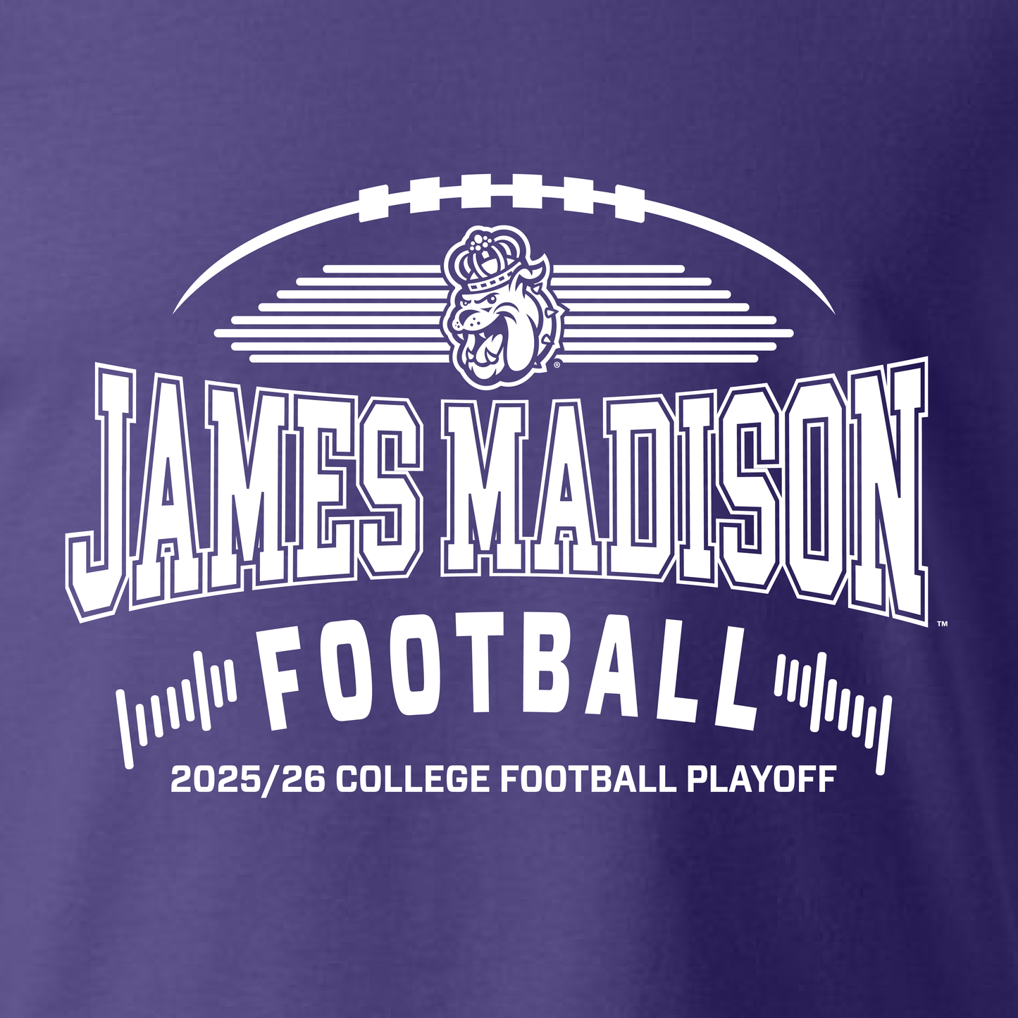 JMU White Out CFP - Long Sleeve Cotton Shirt